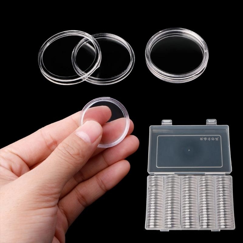 Collectors Coins Jewelry & Watches Of Smithtown - 367A ラウンドコイン収納ボックス 100 個コインコレクター寝室のデスク本棚