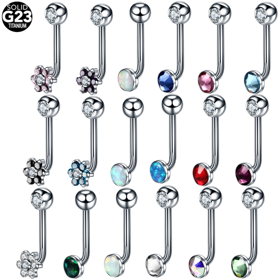 Christina Jewelry & Watches Marguerite Ørestik Forgyldt Sølv - 1PC ASTM F136 チタンクリスティーナピアス 14 グラム垂直フード