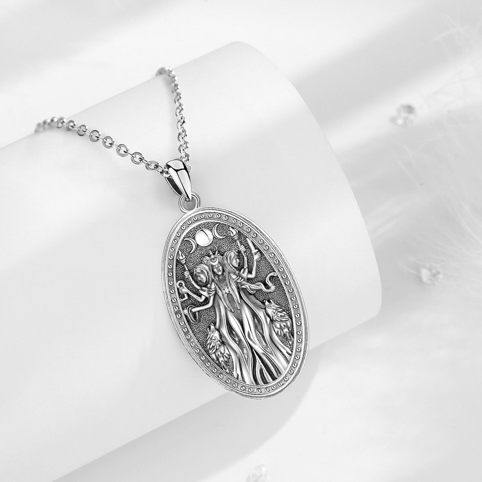 男性と女性のためのEudora-925スターリングシルバーネ - Mens Dog Tag Necklace のレビューと価格