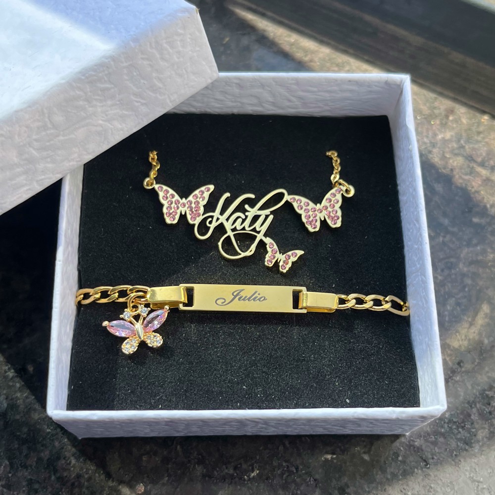 Duoying-カスタムネームネームネームネームネームプレー - Engraved Name Necklace のレビューと価格