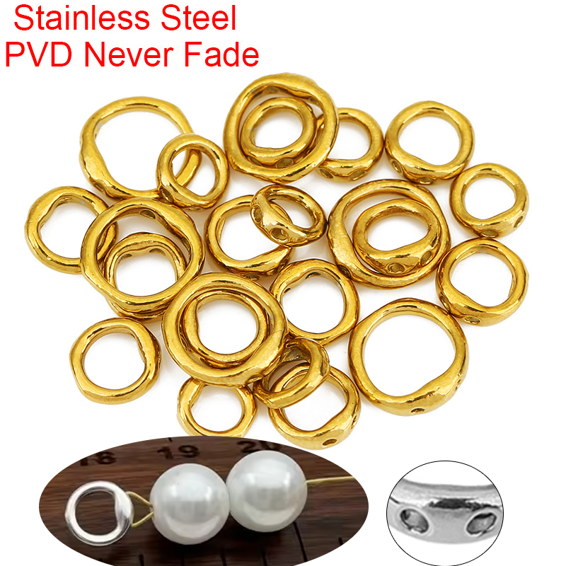 20 個ステンレス鋼ネックレスクラスプフック糸通しビーズ用品 - Charm Bracelet Beads のレビューと価格