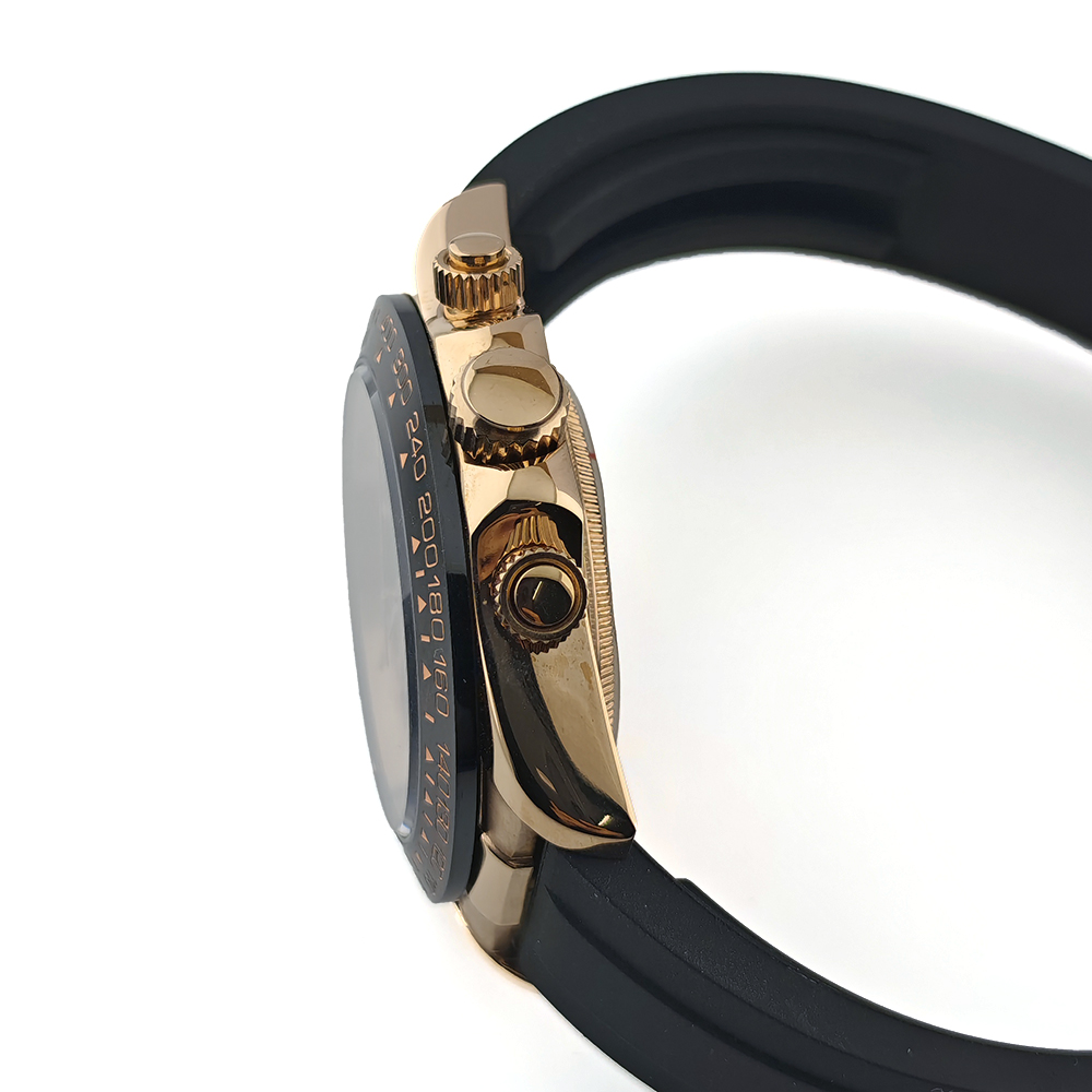 39mm VK63 メンズローズゴールド腕時計、パーソナライ - Rose Gold Bracelet のレビューと価格