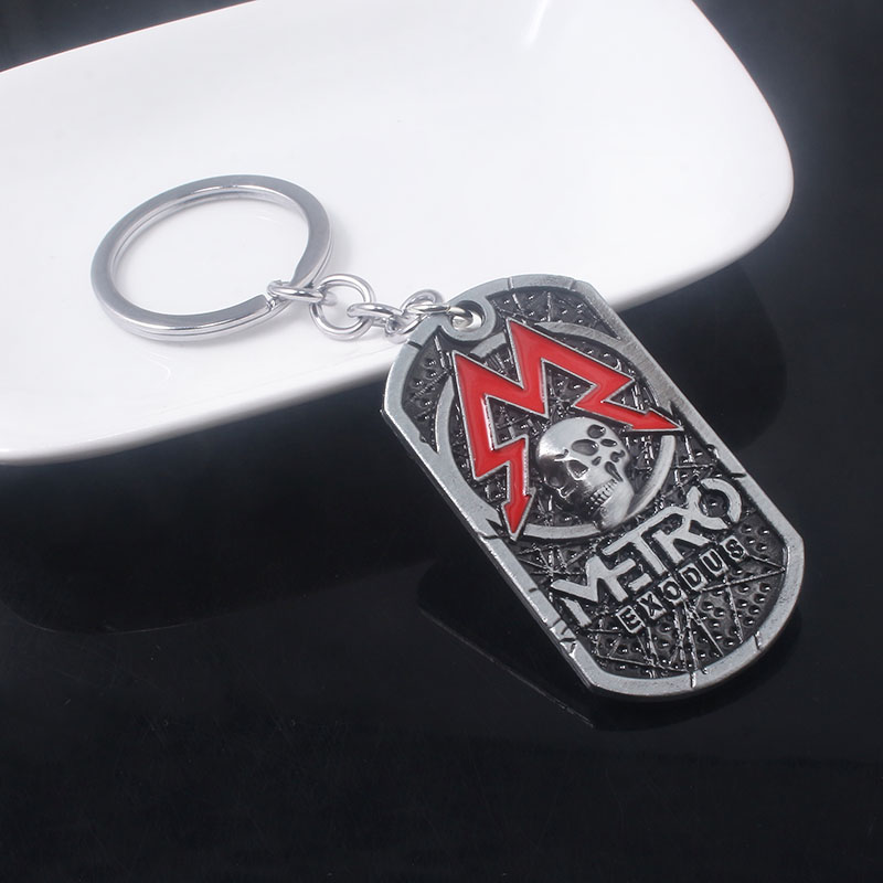 ゲームメトロエクソダス 2033 ネックレスペンダントクラシ - Mens Dog Tag Necklace のレビューと価格