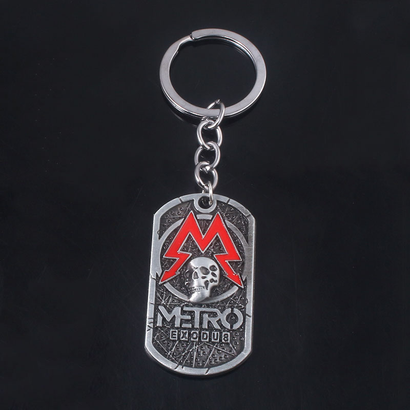 ゲームメトロエクソダス 2033 ネックレスペンダントクラシ - Mens Dog Tag Necklace のレビューと価格