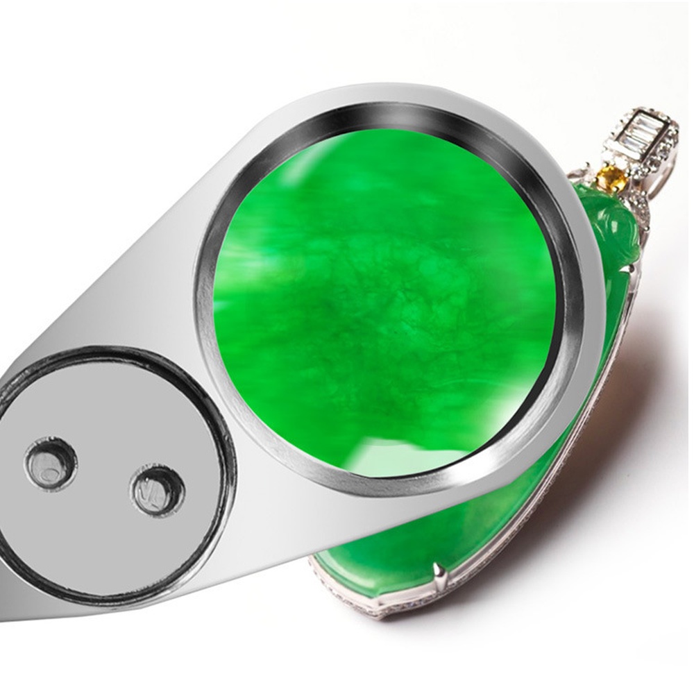 40倍高倍率折りたたみ式拡大鏡 LEDライト付き手持ちルーペ - Collectors Coins Jewelry & Watches Of Smithtown のレビューと価格