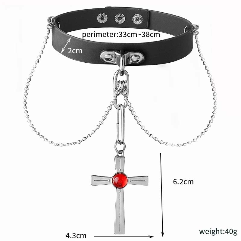Rosario and Vampire-クリスタルペンダント - Crystal Choker Necklace のレビューと価格
