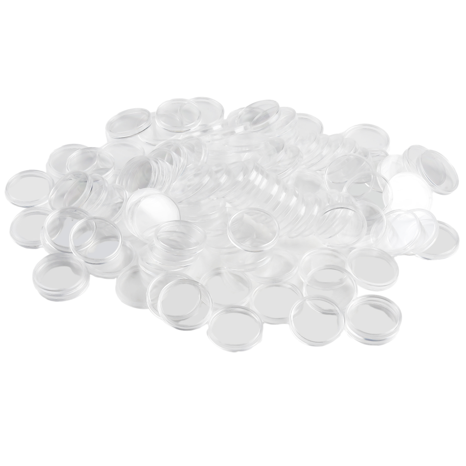 100個入り 透明プラスチック製丸型コインカプセルホルダー  - Collectors Coins Jewelry & Watches Of Smithtown のレビューと価格