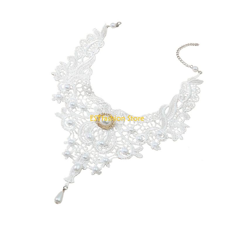 Y5GC レースチョーカーネックレス ゴシックレースチョーカ - Crystal Choker Necklace のレビューと価格