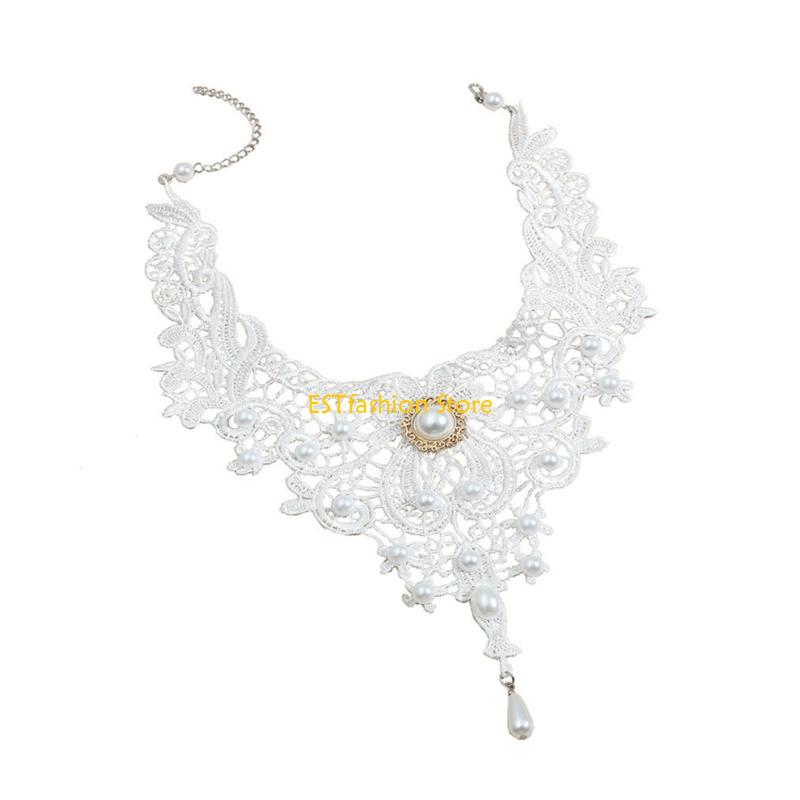 Y5GC レースチョーカーネックレス ゴシックレースチョーカ - Crystal Choker Necklace のレビューと価格