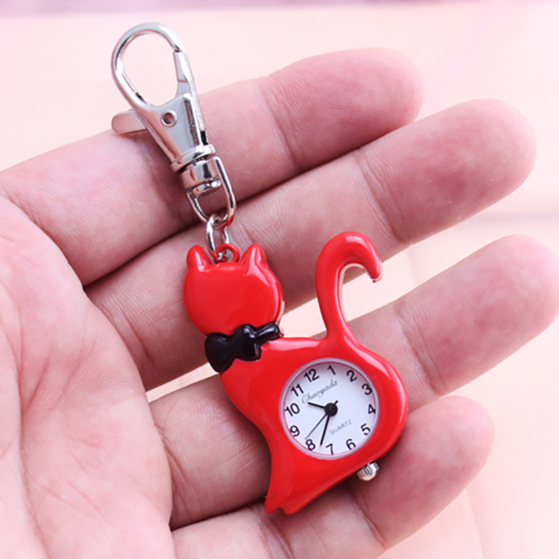 2025 CYD キッズレディース女性素敵な猫懐中時計子供ネ - Jewelry Watches For Kids のレビューと価格