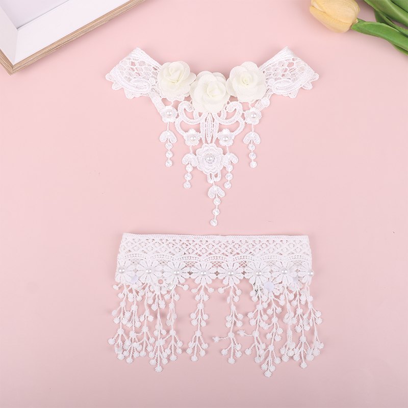 1pc ヴィンテージクラシックゴシックタトゥーレースチョーカ - Crystal Choker Necklace のレビューと価格