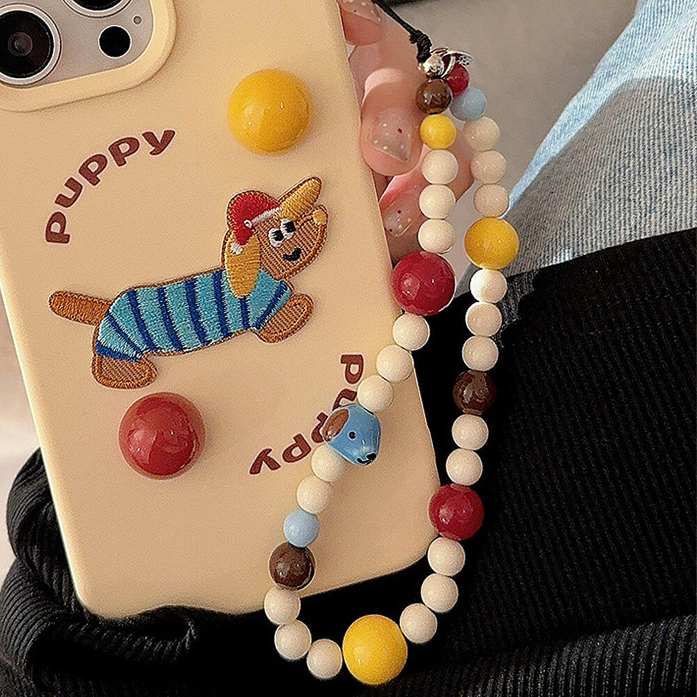 かわいい犬クマチーズペンダント携帯電話チェーンチャームキーホ - Mens Dog Tag Necklace のレビューと価格