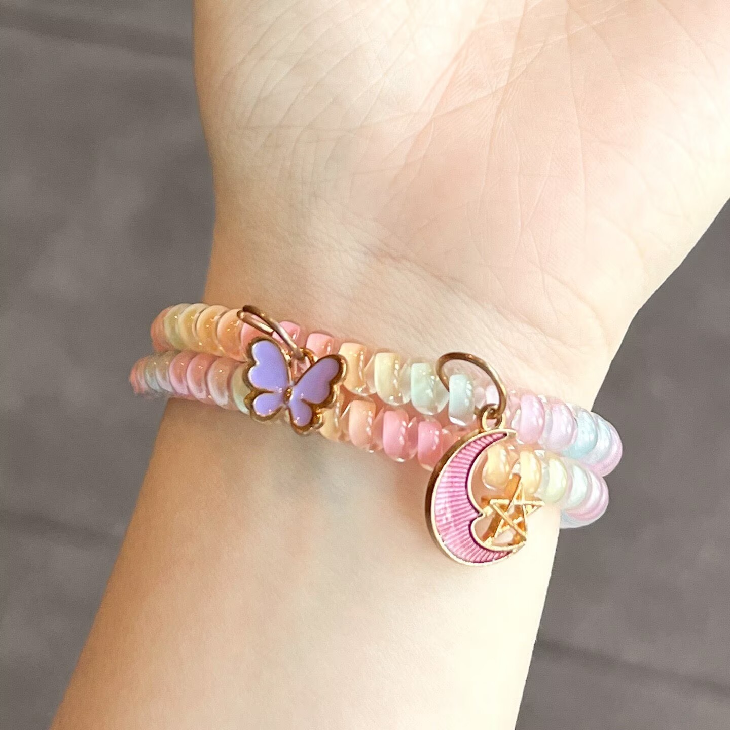 Xiaomi Mi Band10 9 8用キャンディグラデー - Jewelry Watches For Kids のレビューと価格