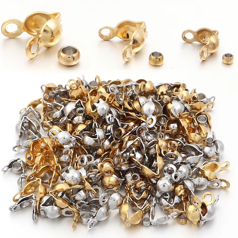 40～200個入り ステンレス製 コネクター クラスプ クリ - Charm Bracelet Beads のレビューと価格