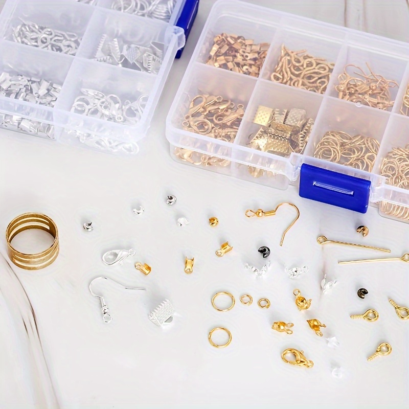 1420個入り 1箱 ジュエリーパーツセット イヤリング製作 - Jewelry Repair & Watches Reviews のレビューと価格