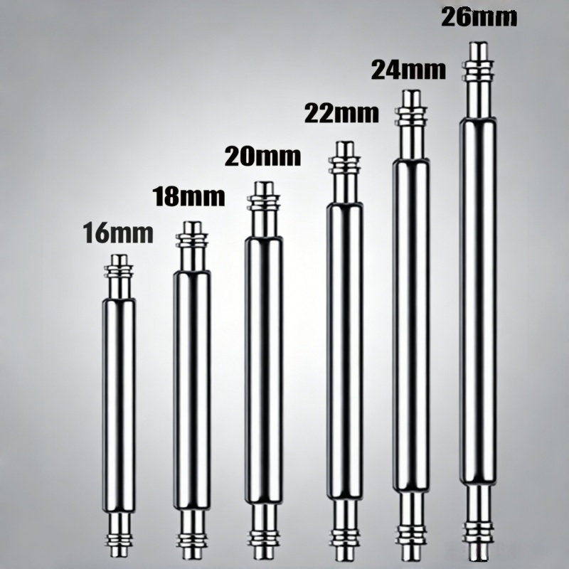 2.5 ミリメートル厚の頑丈なスプリングバー時計ストラップピ - Watch Strap Replacement のレビューと価格