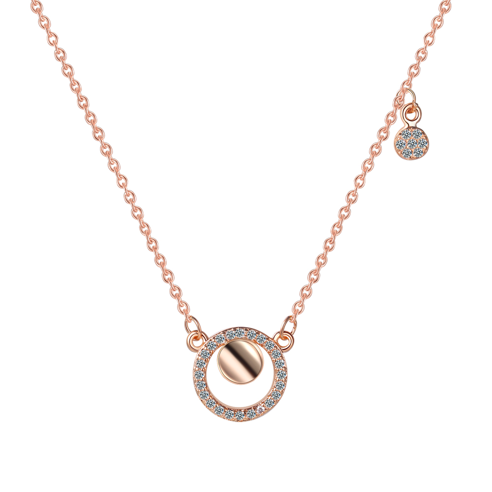 女性用シミュレートモアサナイトネックレス S925スターリン - Crystal Choker Necklace のレビューと価格